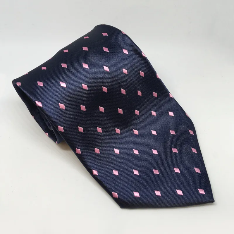 Equetech Junior Diamond Show Tie Navy/Pink